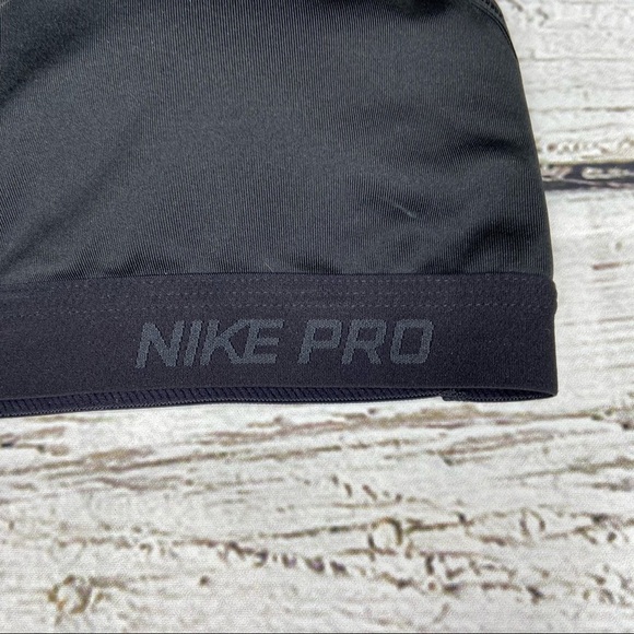 Nike Pro Black Sport Bra Size S - Picture 4 of 6